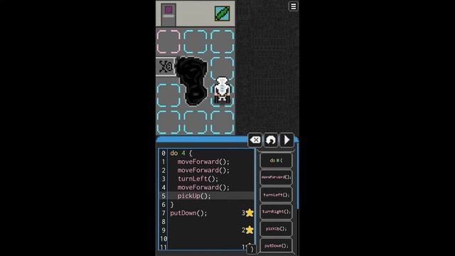 Automaton android programming game | Do loops lvl 5 -pick up the slack (again) смотреть онлайн