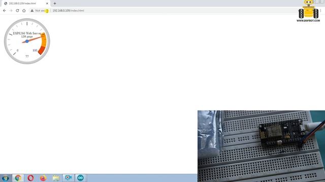 IoT Analog Dial Gauge смотреть онлайн
