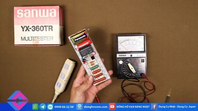 Đồng hồ vạn năng Nhật bãi cũ Sanwa YX-360TR | @donghovannang смотреть онлайн