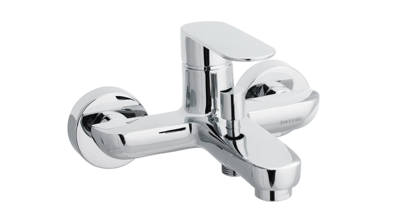 Распаковка смесителя для ванны Swedbe Vulcan 1130 смотреть онлайн