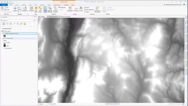 Clipping Raster Data Using Raster Functions in ArcGIS Pro смотреть онлайн