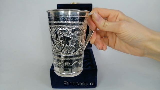 Серебряная кружка «Вечер» 73-55 смотреть онлайн