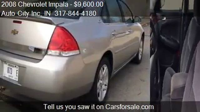 2008 Chevrolet Impala LT - for sale in CARMEL, IN 46032 смотреть онлайн