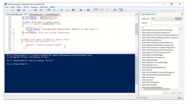 How to debug a script? | PowerShell Module 21