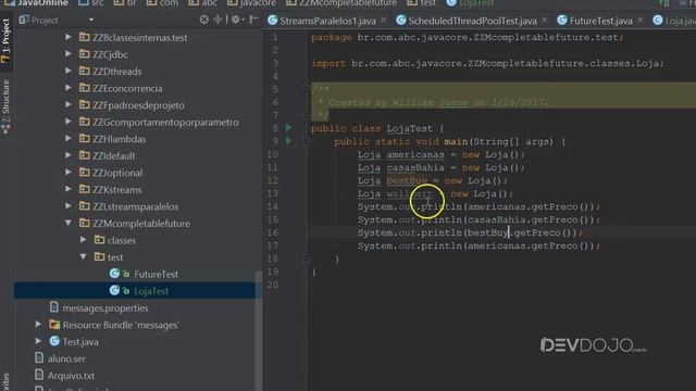 Curso Java Completo - Aula 196: Java 8 CompletableFuture pt 02, Funcionamento do CompletableFuture смотреть онлайн
