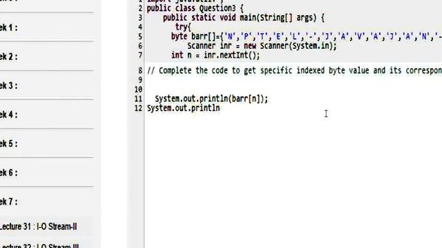 Programming in Java | NPTEL | Week 7 | Programming Assignment 3 Solution | July2021 смотреть онлайн