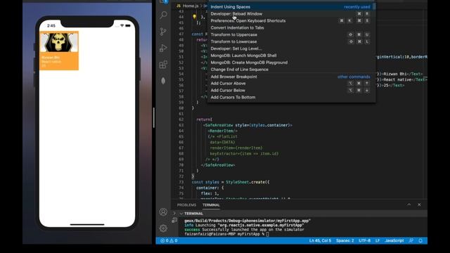 Horizontal FlatList and Grid view in react native, смотреть онлайн