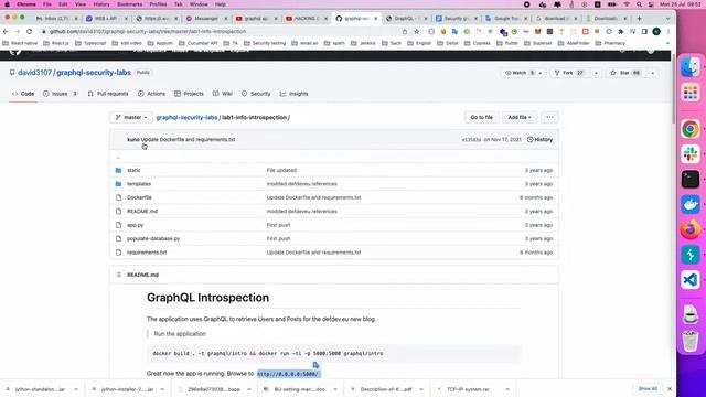[GraphQL - 02]Install env and tool to scan graphQL hacking in 2022 смотреть онлайн