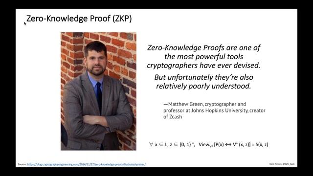2017.08 Privacy-Preserving Authentication with ZKP w/ Clare Nelson смотреть онлайн