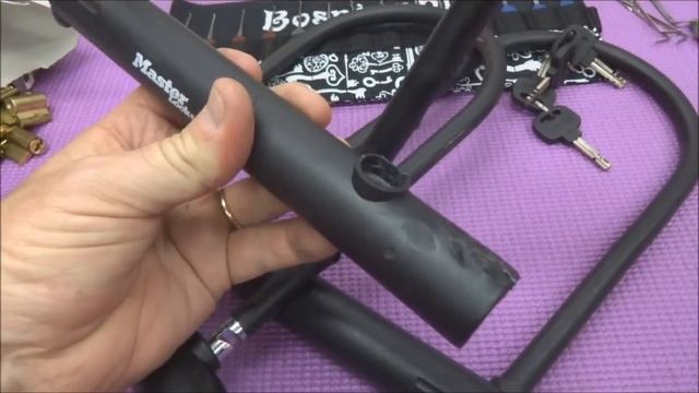 (352) Master Lock 8184D Disc Detainer Bike U-Lock смотреть онлайн