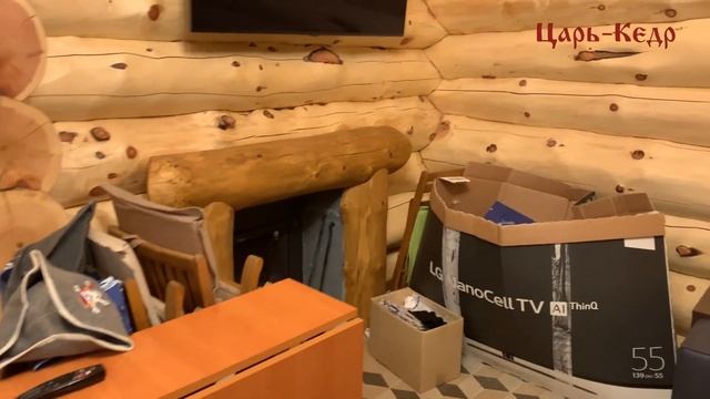 Баня под ключ. Обзор бани из кедра. смотреть онлайн