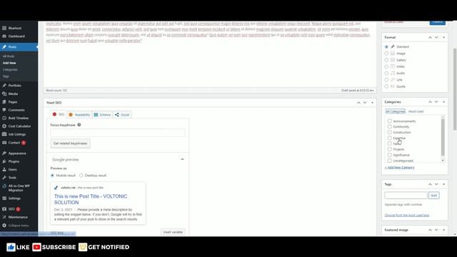 How to Create Post Category, How to Add Category in WordPress. смотреть онлайн