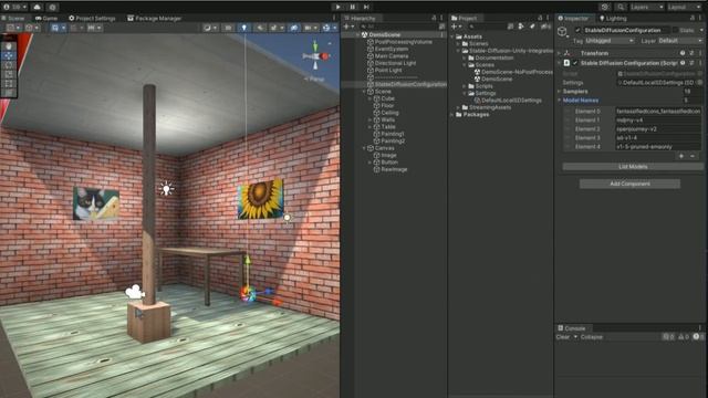 Easy Stable Diffusion Unity Integration package смотреть онлайн