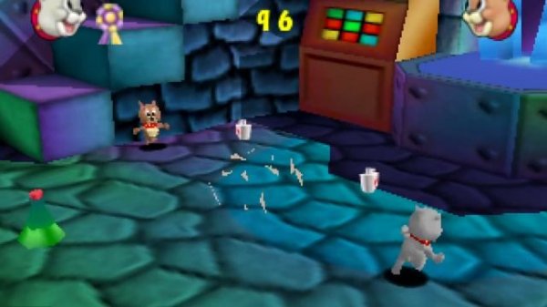 2000 [TAS 60fps] N64 Tom and Jerry in Fists of Furry NoDamage ALL