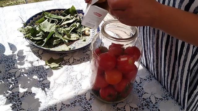 Соленые томаты?( бочковые) в пряном посоле на зиму! ( способ 2❤ ❤❤ смотреть онлайн