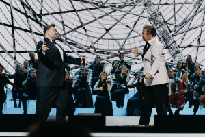 Лев Лещенко и Сергей Жуков (Музыкальная премия «Виктория 2023»)