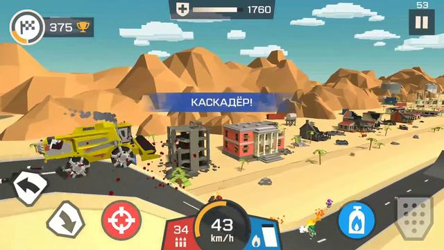 Zombie Derby Pixel Survival играю с читами 8