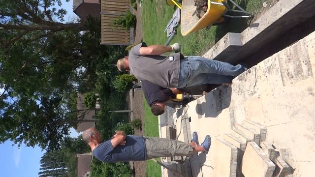 Schroeffunderingen werk glazen wand terras 2 смотреть онлайн