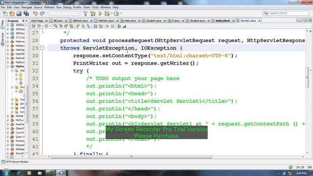 02 creating and linking servlet with html смотреть онлайн