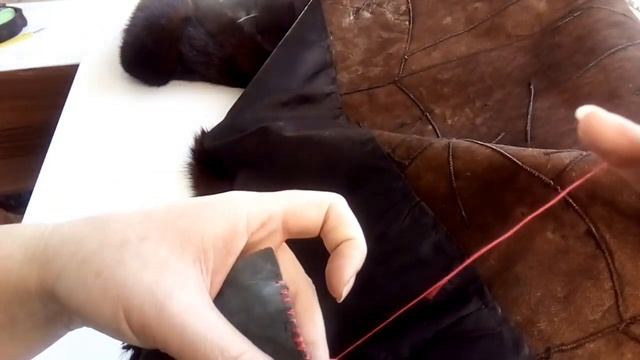 Скорняжный шов ВРУЧНУЮ. Варианты. смотреть онлайн