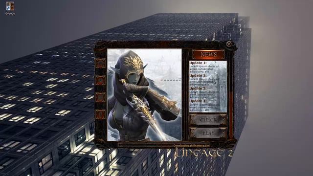 Professional MMORPG Updater/Launcher v10 Grungy Template - 2014 смотреть онлайн