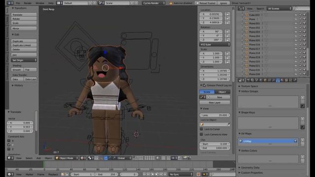 How to make a Gfx with a rig! (blender 2.79b) Easy! смотреть онлайн