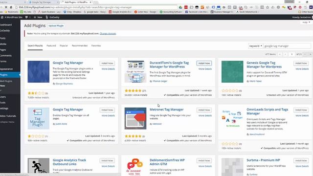 How to Install Google Analytics via Google Tag Manager in Wordpress for Bloggers смотреть онлайн