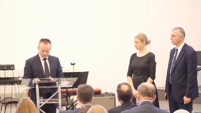 Рукоположение на пресвитерское служение - Голова ВСЦ ЕХБ Антонюк В. С. смотреть онлайн