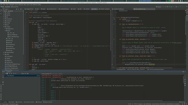 testing django with pycharm docker смотреть онлайн