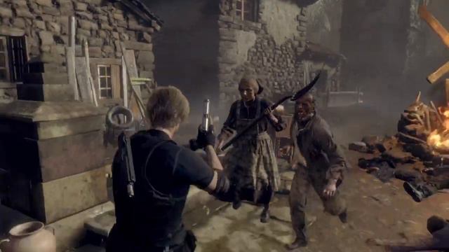 Resident Evil 4_My most chaotic clip [my controller broke] смотреть онлайн