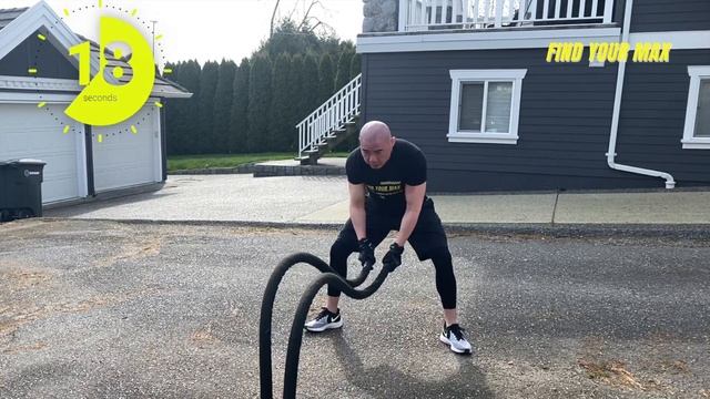 15 Minutes Beginner Battle Rope Workout at Home смотреть онлайн