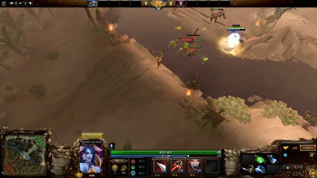 PowerWolf and dota2 (1VS1 SOLO MID QUEEN OF PAIN VS ORACLE) смотреть онлайн