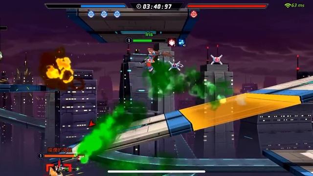 Iris Character Showcase - Mega Man X DiVE смотреть онлайн