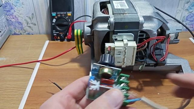 Запускаем мотор от стиралка. смотреть онлайн