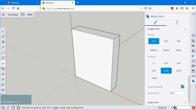 SketchUp Free TUTORIAL Medicine Cabinet Walk-through (PART 1) смотреть онлайн