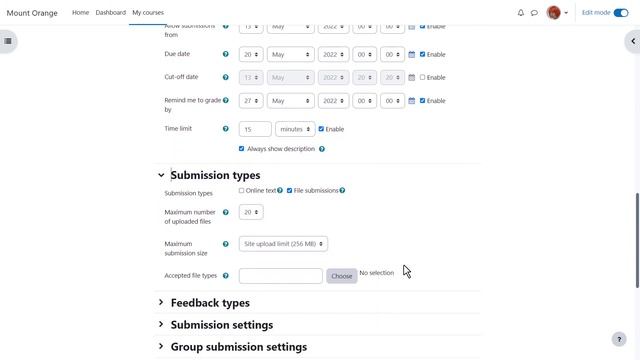 Assignment in Moodle смотреть онлайн