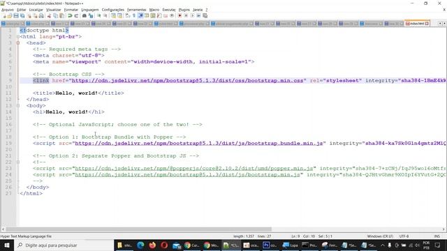 Como começar um site com Bootstrap смотреть онлайн