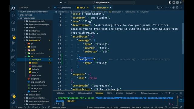Create a Custom Block Settings for the WordPress Block | InspectorControls | Settings Sidebar | E6 смотреть онлайн