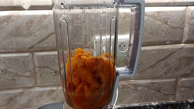 Отличный напиток для холодного зимнего вечера. Смузи из тыквы с апельсином