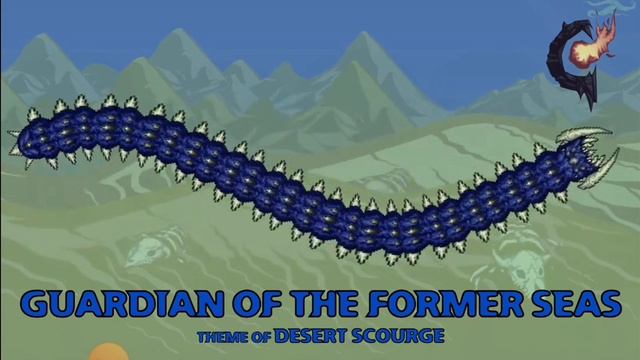 Terraria Calamity Guardian of the former seas|Theme of Desert Scourge смотреть онлайн