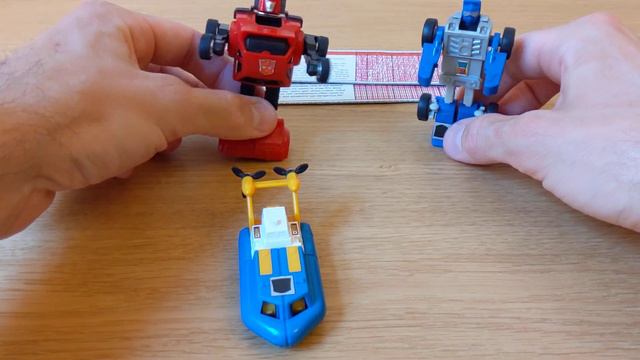 Оригиналы G1 из 80х Cliffjumper Beachcomber Seaspray смотреть онлайн
