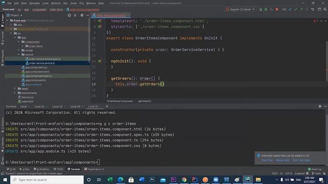 Angular Create Order-Items Componant смотреть онлайн