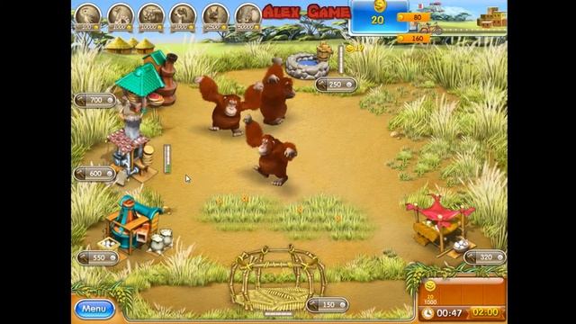 Farm Frenzy 3 Madagascar (level 63) only GOLD Веселая ферма 3 Мадагаскар (Уровень 63) Золото смотреть онлайн