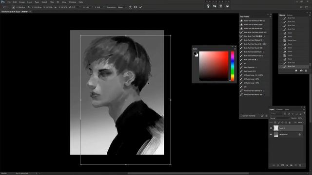 [Speed painting] study of light and shadow смотреть онлайн