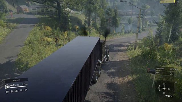 Snowrunner - Remoh667 Highway Haulin' Mod Map With The Kenworth W990 смотреть онлайн