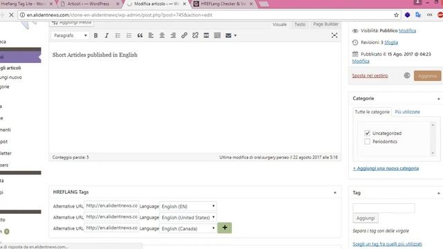 Hreflang Manager - Implementa hreflang sui post di WordPress смотреть онлайн
