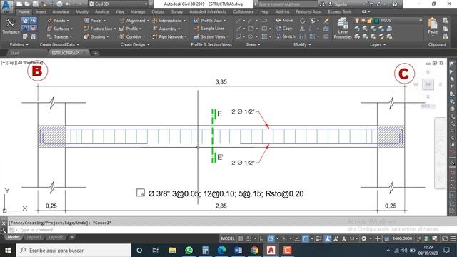 19.- COMO UTILIZAR EL COMANDO EXTEND (EX) EN AUTOCAD O CIVIL 3D смотреть онлайн