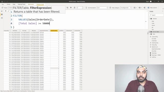 DAX FILTER Function смотреть онлайн