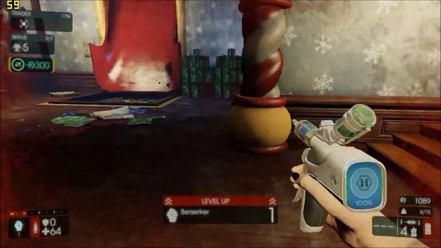 Killing Floor 2 Twisted Christmas Gameplay PC 60FPS GTX 950M смотреть онлайн