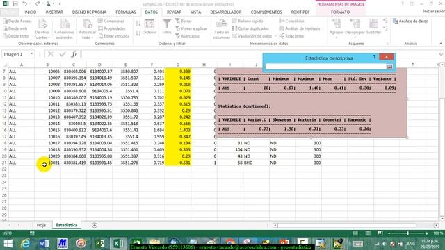 ISATIS mini tutorial смотреть онлайн
